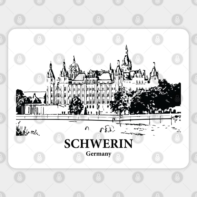 Schwerin - Germany Magnet by Lakeric